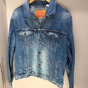 Levi's / Harley Davidson Patch Jean Jacket